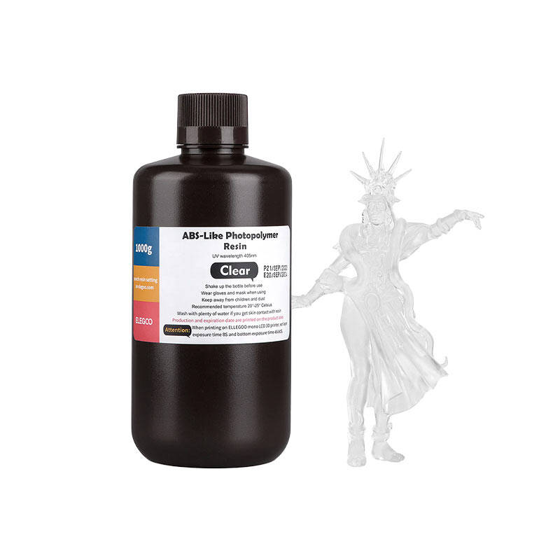 ELEGOO ABS Like Fotopolimer Reçine - Şeffaf - 1 Kg - 1
