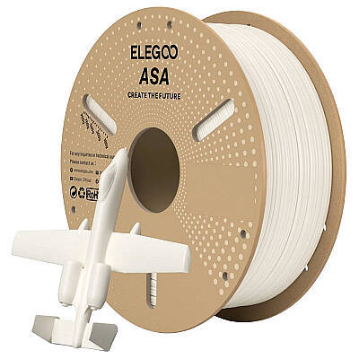 ELEGOO ASA Filament White 1.75mm 1000gr - 1 data-big=