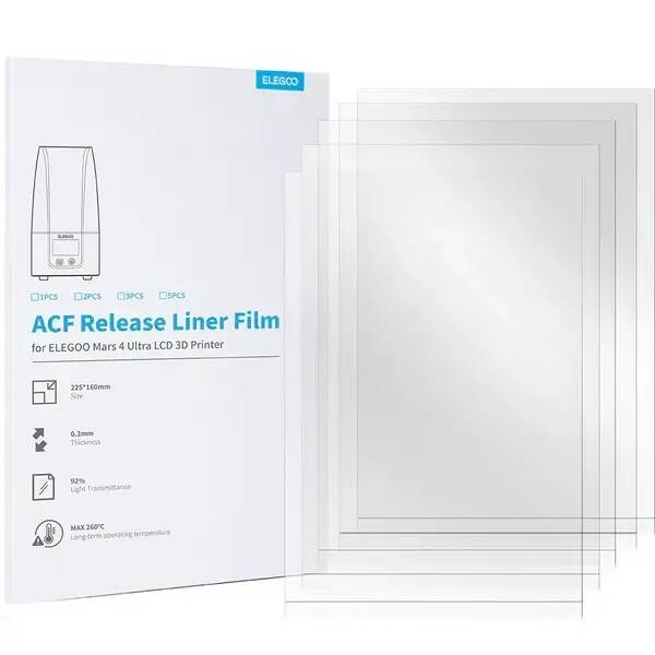 ELEGOO Mars 4 Ultra ACF Film - 5 Adet - 1