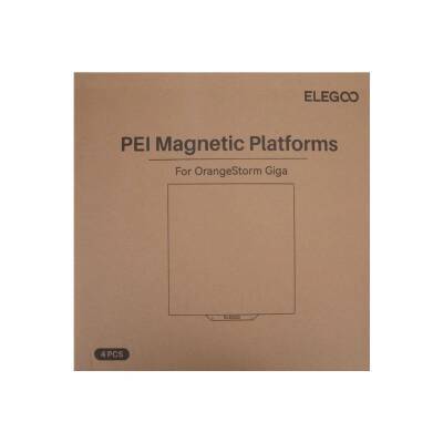 ELEGOO PEI Magnetic Platform Kit For Orange Storm Giga x 4 Adet - 3 data-big=