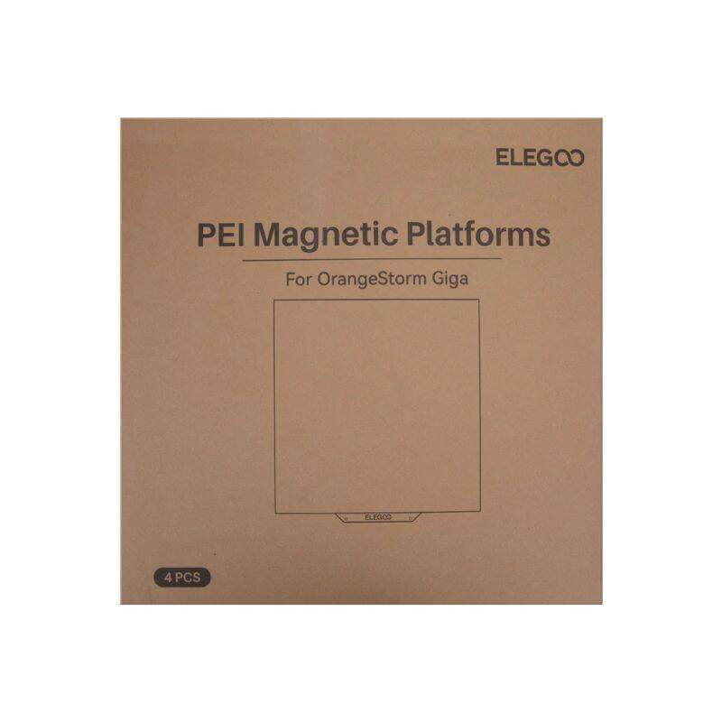 ELEGOO PEI Magnetic Platform Kit For Orange Storm Giga x 4 Adet - 3