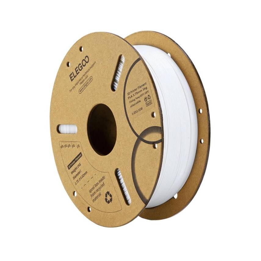 Elegoo PLA Filament Beyaz 1.75mm 1000gr - 1