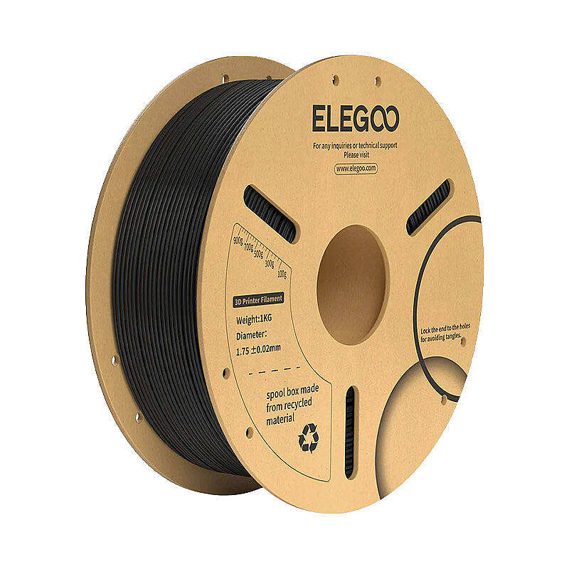ELEGOO PLA Plus Siyah Filament 1.75mm 1000gr - 1