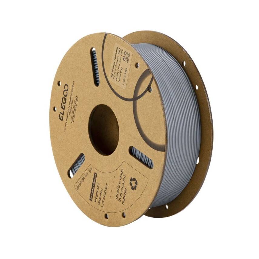 Elegoo PLA Filament Gri 1.75mm 1000gr - 1