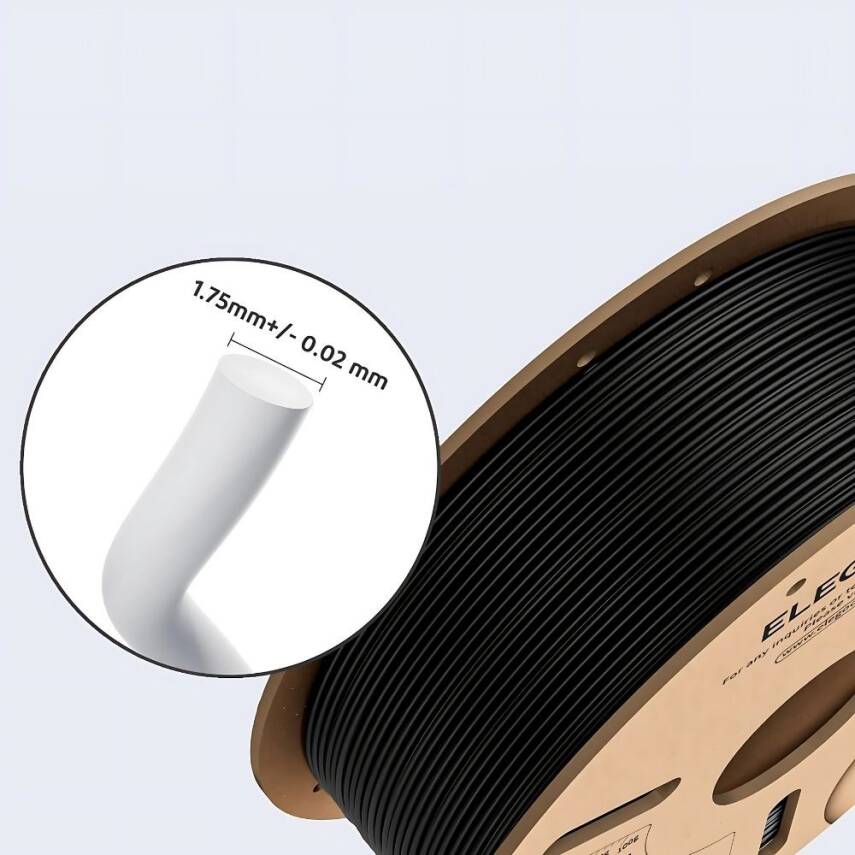 Elegoo PLA Filament Siyah 1.75mm 1000gr - 2
