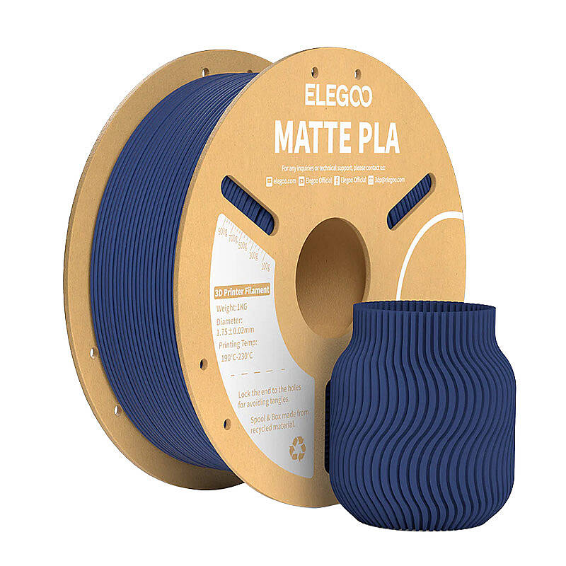 ELEGOO PLA Matte Lacivert Filament 1.75mm 1000gr - 1