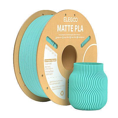 ELEGOO PLA Matte Turkuaz Filament 1.75mm 1000gr 