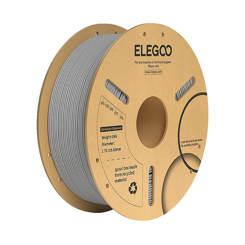 ELEGOO PLA Plus Gri Filament 1.75mm 1000gr - 1
