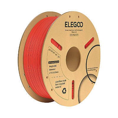 ELEGOO PLA Plus Kırmızı Filament 1.75mm 1000gr 