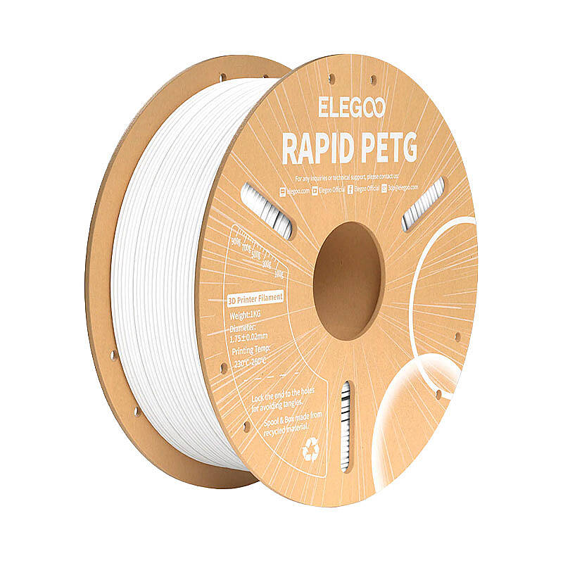 ELEGOO Rapid Petg Beyaz Filament 1.75mm 1000gr - 1