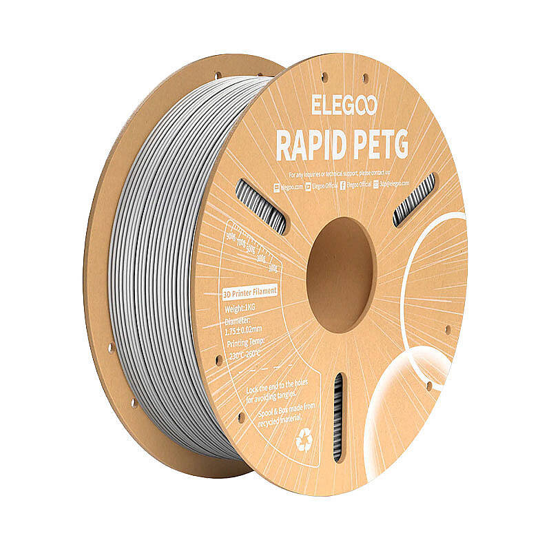 ELEGOO Rapid Petg Gri Filament 1.75mm 1000gr - 1