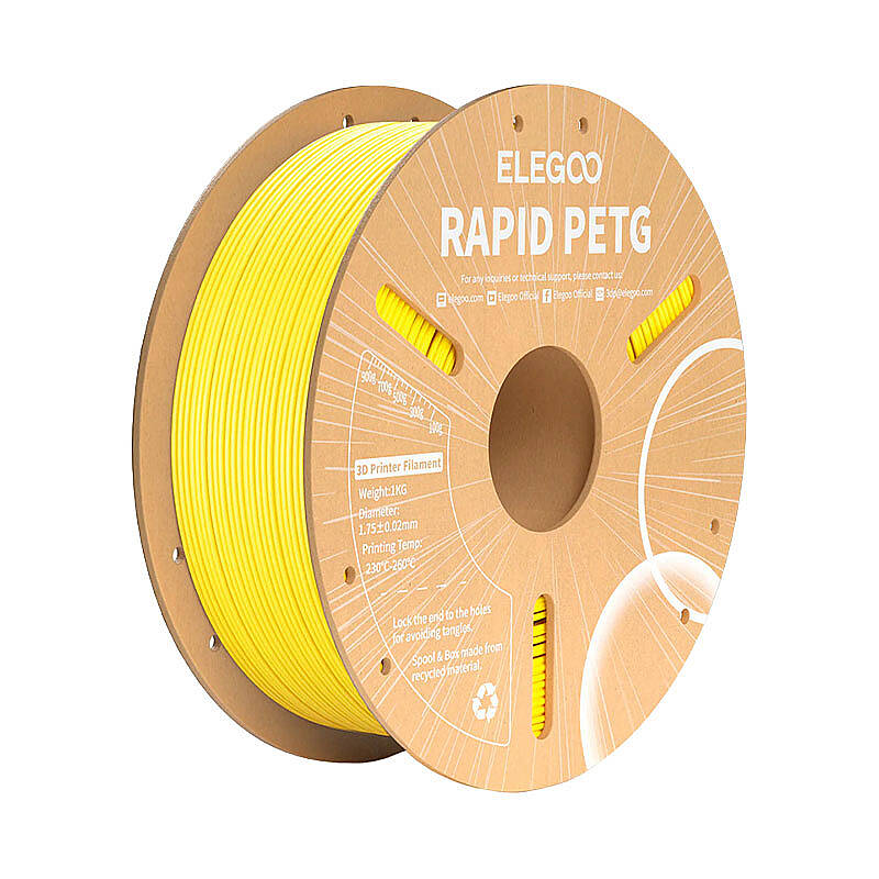 ELEGOO Rapid Petg Sarı Filament 1.75mm 1000gr - 1