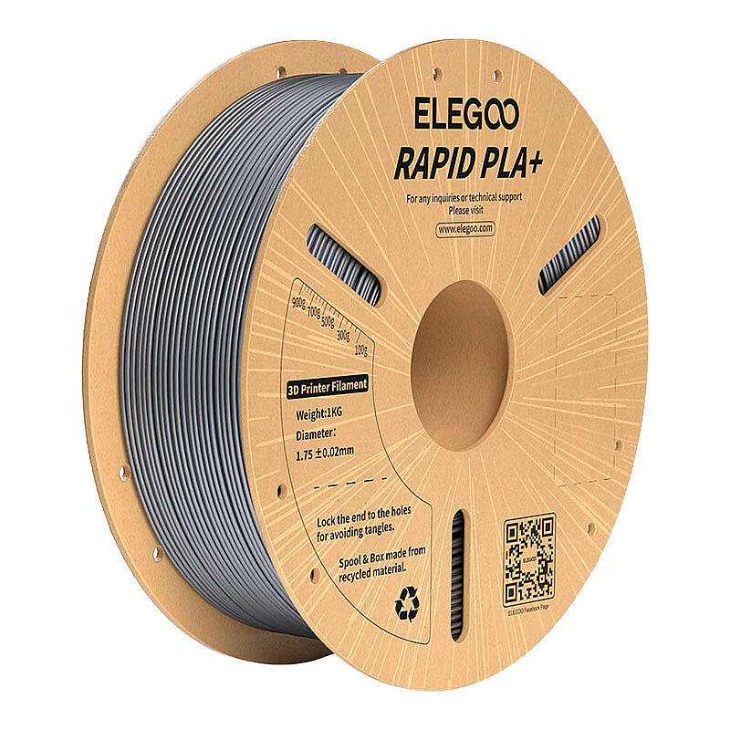 ELEGOO Rapid Pla Gümüş Filament 1.75mm 1000gr - 1