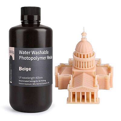ELEGOO Water Washable Reçine - Bej - 1Kg 