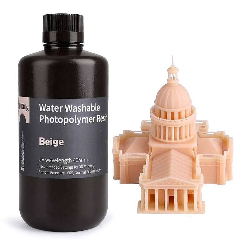 ELEGOO Water Washable Reçine - Bej - 1Kg - 1