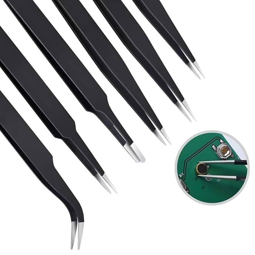 ESD Anti-statik Cımbız Seti - 6 Parça - 3