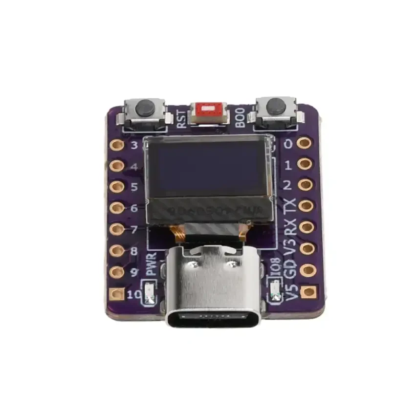 ESP32-C3 0.42 İnç OLED Modülü Wifi ve Bluetooth Geliştirme Kartı - 4