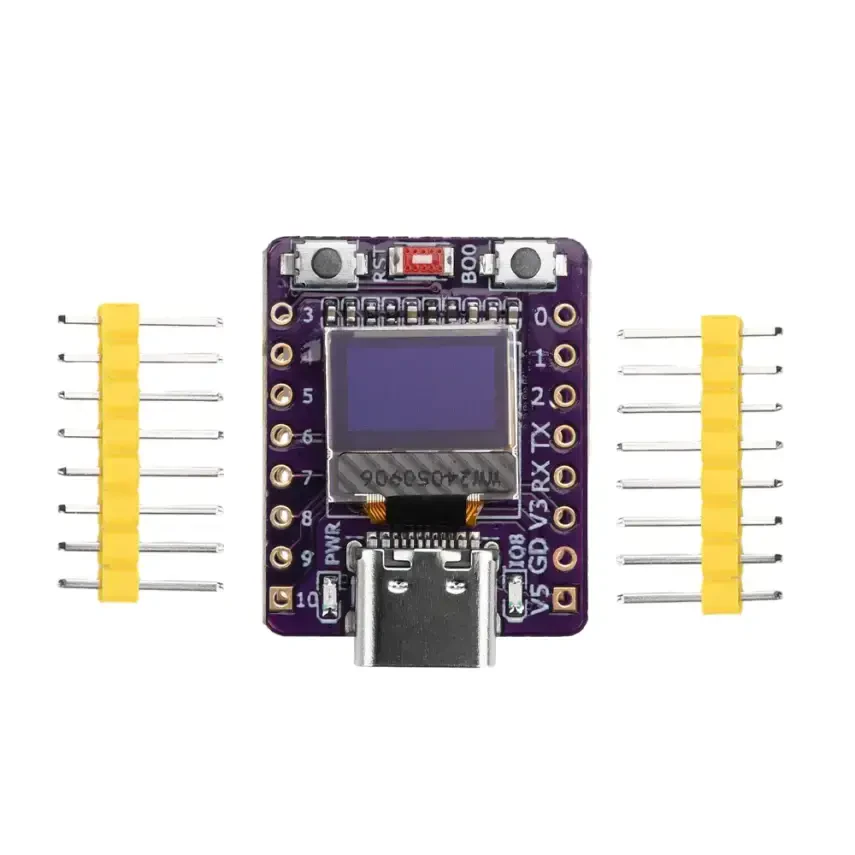 ESP32-C3 0.42 İnç OLED Modülü Wifi ve Bluetooth Geliştirme Kartı - 2