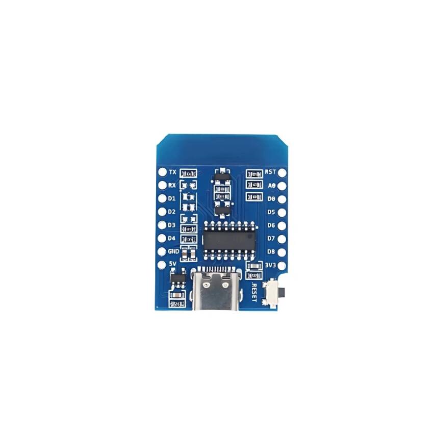 ESP8266 Nodemcu D1 Mini Geliştirme Kartı - Type C USB - 2