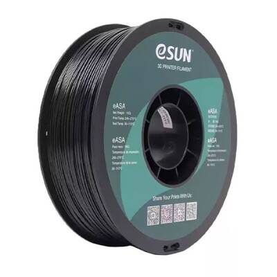 Esun ASA Filament Siyah 1.75mm 1000gr - Esun