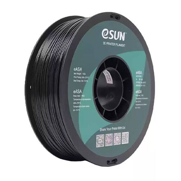 Esun ASA Filament Siyah 1.75mm 1000gr - 1