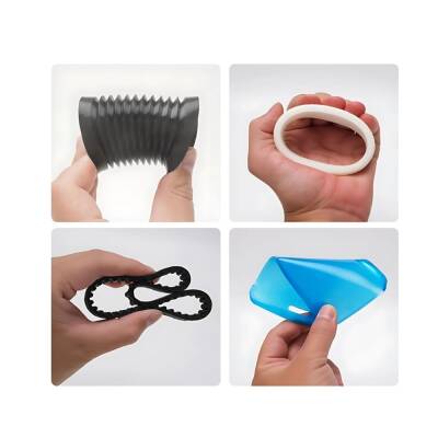 Esun E-TPU 95A Filament Gri 1.75mm 1000gr - Esun (1)