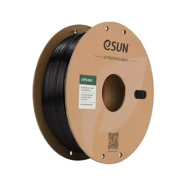 Esun E-TPU 95A Filament Siyah 1.75mm 1000gr - 2