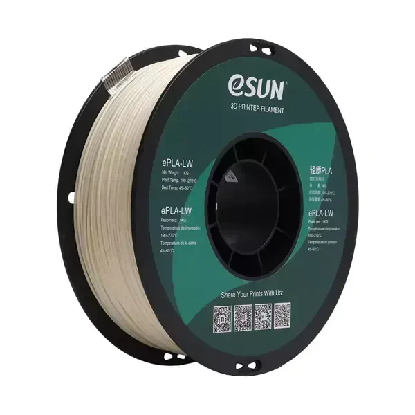 Esun ePLA-LW Filament Naturel 1.75mm 1000gr - 1