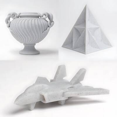 Esun ePLA-Marble Filament Naturel 1.75mm 1000gr - 4 data-big=
