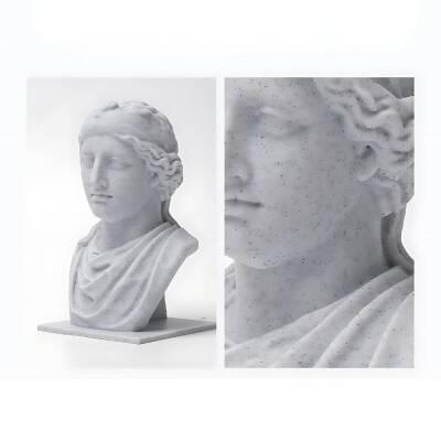 Esun ePLA-Marble Filament Naturel 1.75mm 1000gr - 3 data-big=