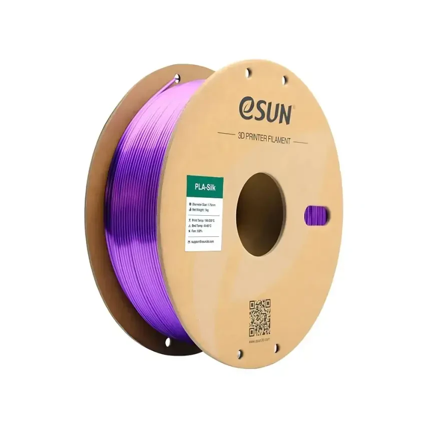 Esun ePLA-Silk Filament Mor 1.75mm 1000gr - Esun