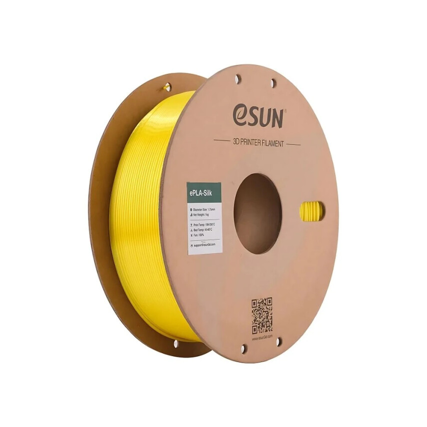 Esun ePLA-Silk Filament Sarı 1.75mm 1000gr - Esun