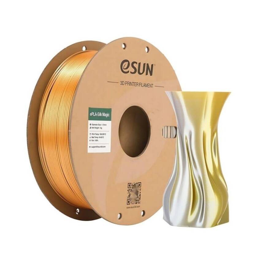 Esun ePLA-Silk Magic Filament Altın-Gümüş 1.75mm 1000gr - 1