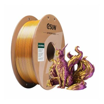 Esun ePLA-Silk Magic Filament Altın-Mor 1.75mm 1000gr - 1 data-big=