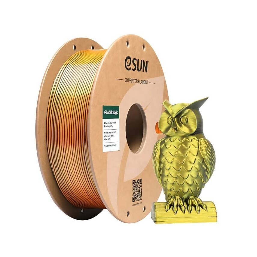Esun ePLA-Silk Magic Filament Altın-Siyah 1.75mm 1000gr - 1