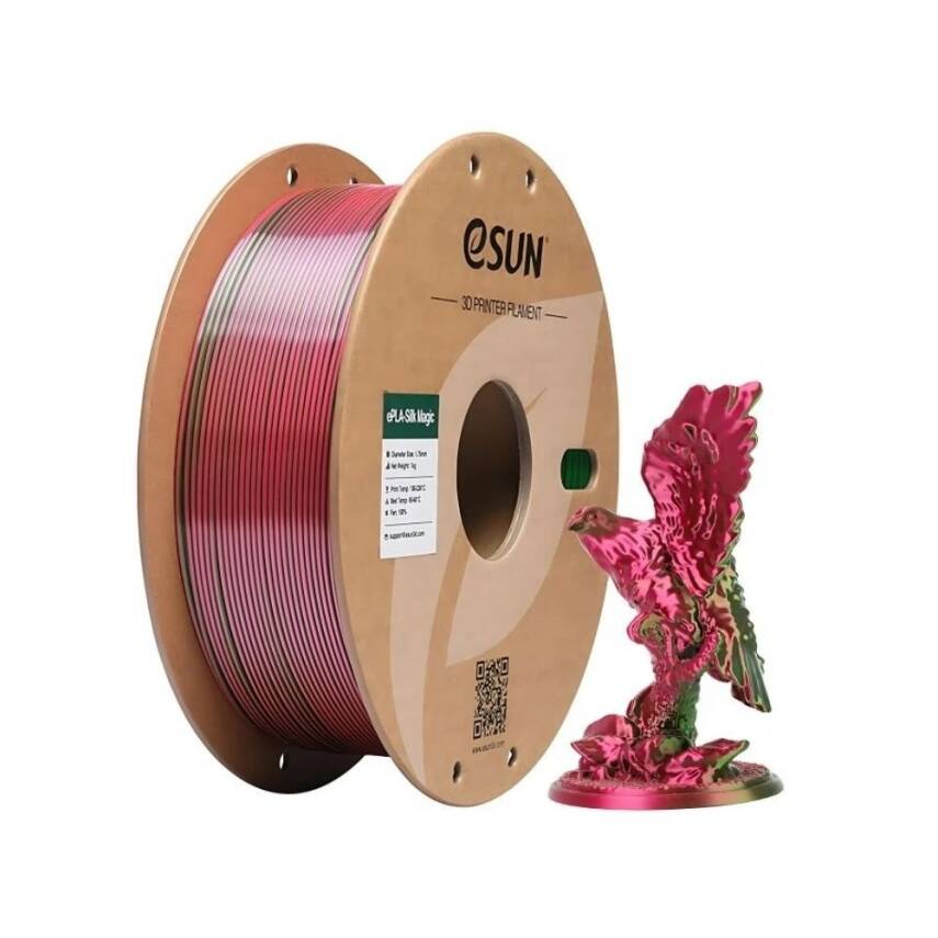 Esun ePLA-Silk Magic Filament Kırmızı-Yeşil 1.75mm 1000gr - 1