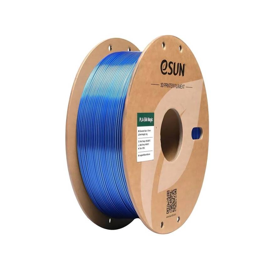 Esun ePLA-Silk Magic Filament Mavi-Gümüş 1.75mm 1000gr - 2