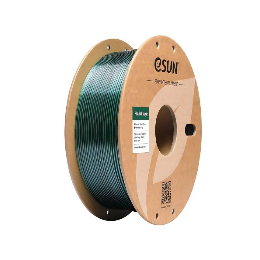 Esun ePLA-Silk Magic Filament Siyah-Yeşil 1.75mm 1000gr - 2
