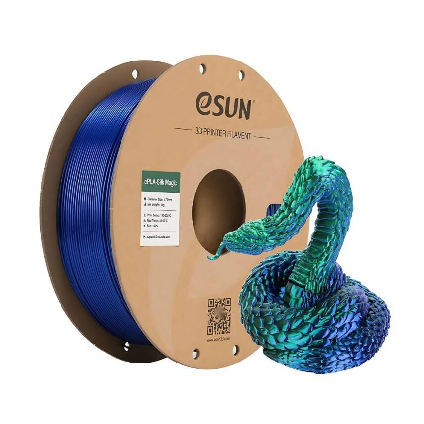 Esun ePLA-Silk Magic Filament Yeşil-Mavi 1.75mm 1000gr - 1
