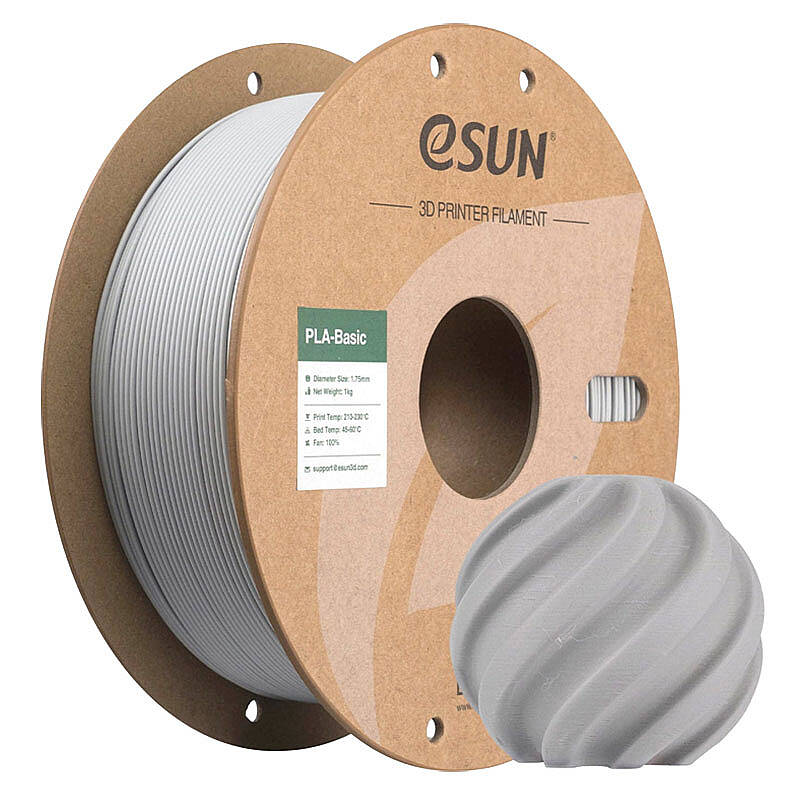 Esun PLA Basic Filament Beton Gri 1.75mm 1000gr - 1