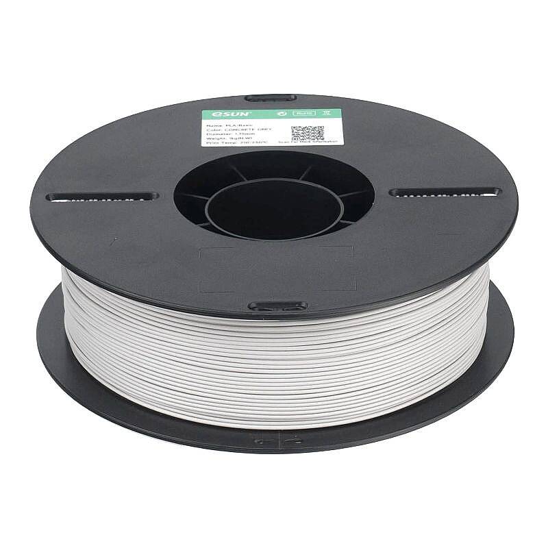 Esun PLA Basic Filament Concrete Grey 1.75mm 1000gr - 3