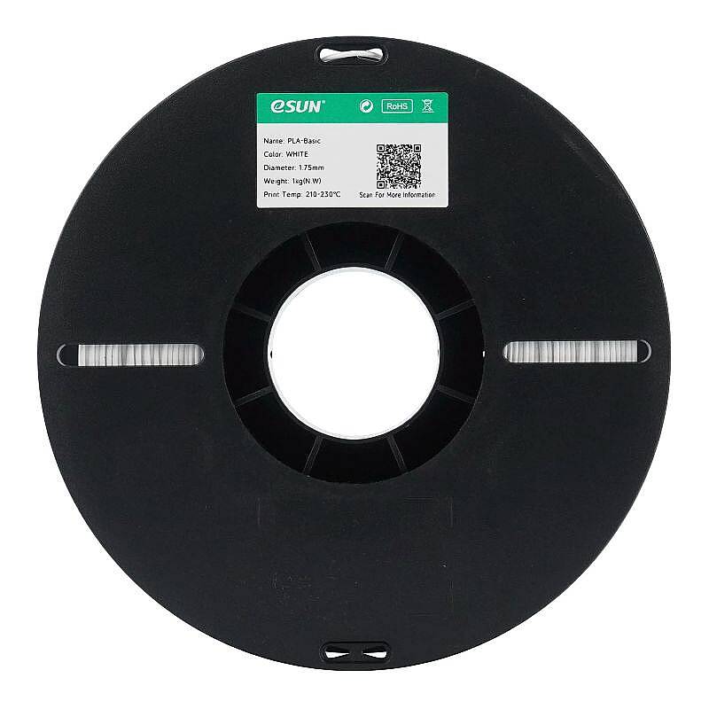 Esun PLA Basic Filament White 1.75mm 1000gr - 4
