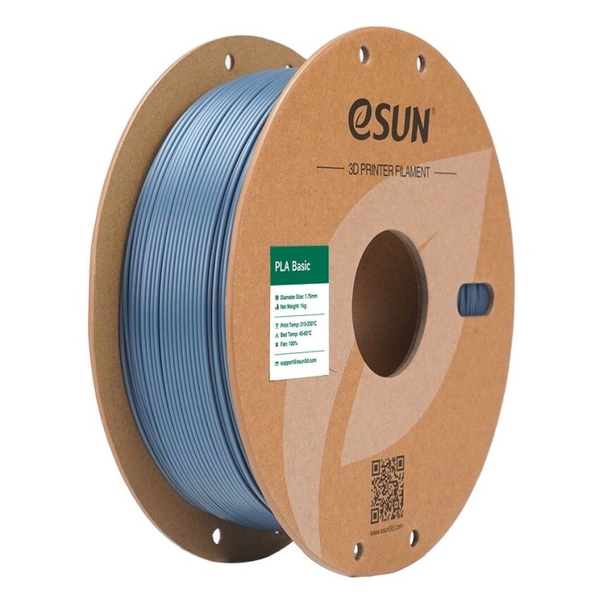 Esun PLA Basic Filament Gri 1.75mm 1000gr - Esun