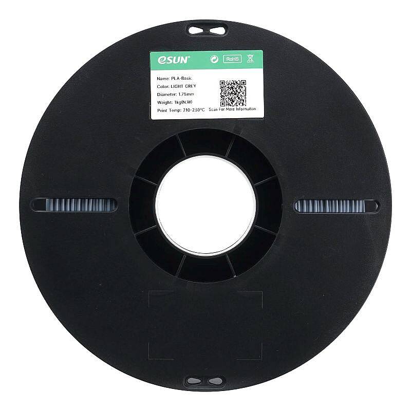 Esun PLA Basic Filament Gri 1.75mm 1000gr - 4