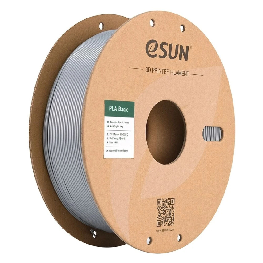 Esun PLA Basic Filament Gümüş 1.75mm 1000gr - 1