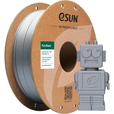 Esun PLA Basic Filament Gümüş 1.75mm 1000gr - Esun (1)