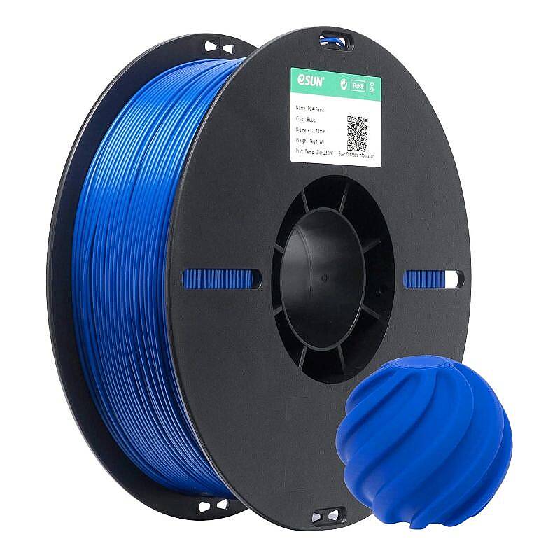 Esun PLA Basic Filament Blue 1.75mm 1000gr - 1