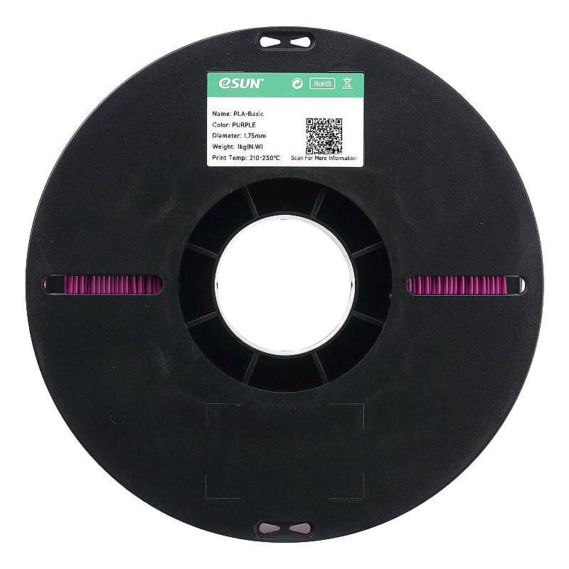 Esun PLA Basic Filament Purple 1.75mm 1000gr - 3