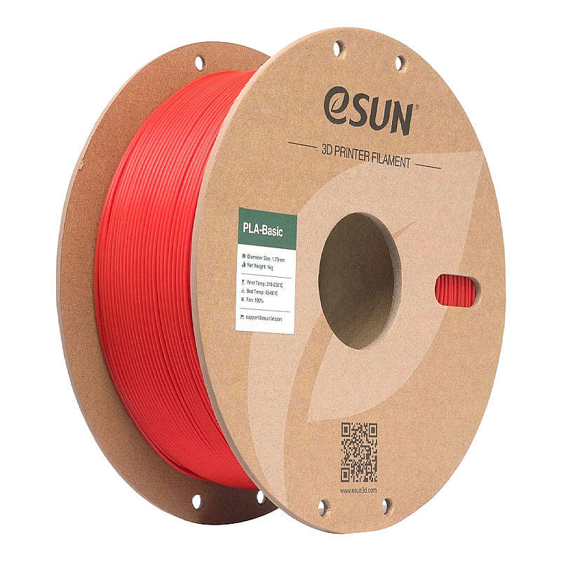 Esun PLA Basic Filament RGB Kırmızı 1.75mm 1000gr - 1