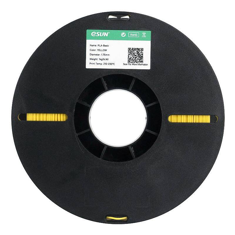Esun PLA Basic Filament Yellow 1.75mm 1000gr - 4